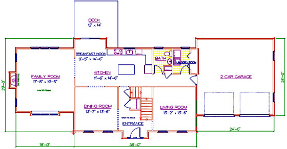 Classic Colonial Floor Plans - The Crossroads of Pembroke