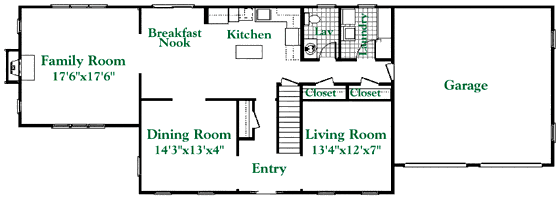 Crossroads Colonial Floor Plans - The Crossroads of Pembroke